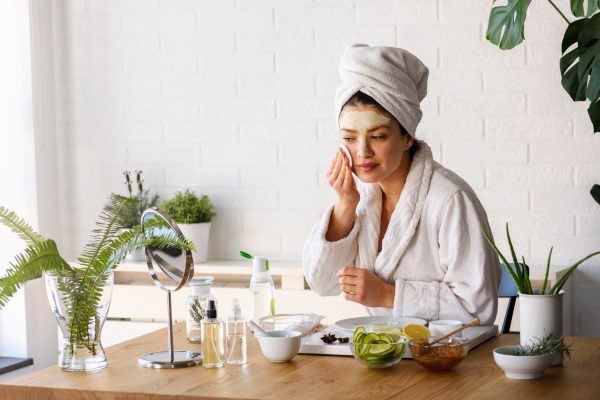 beauty and self-care routines