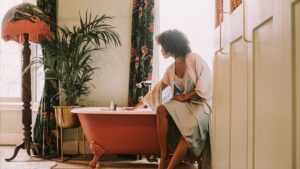 beauty and self-care routines